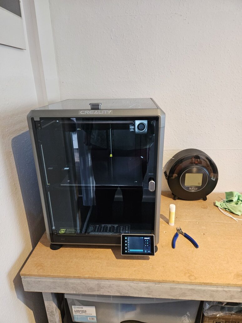 Personal Printer setup. With K1 Max and Sunlu Filament dryer