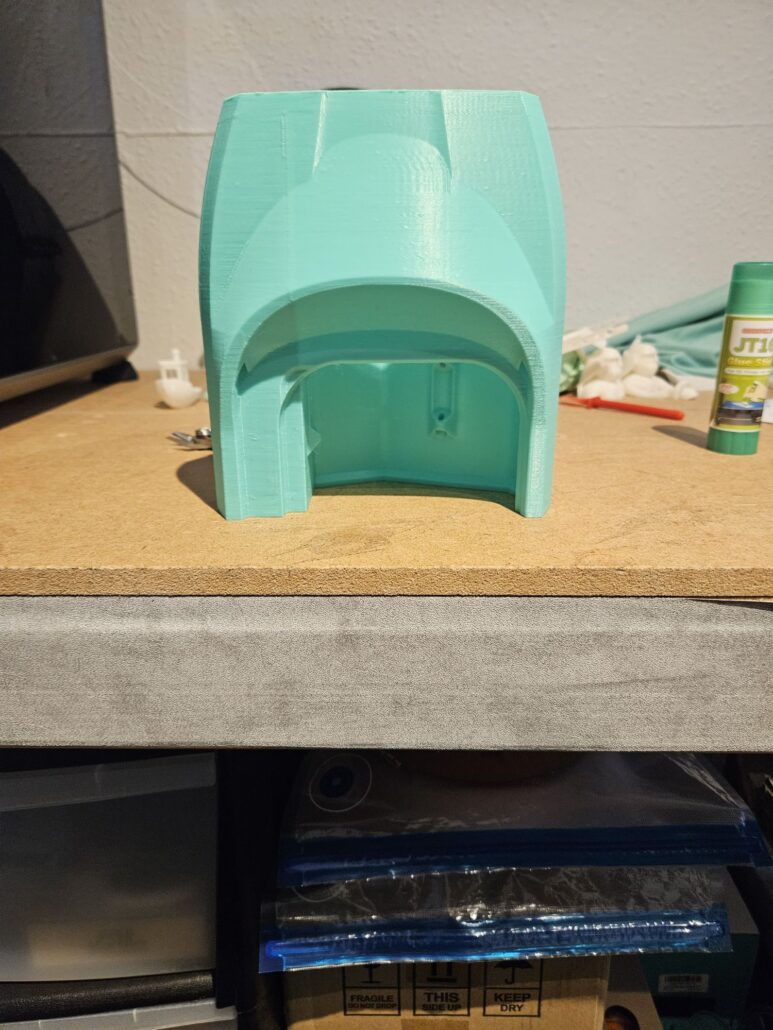 Hull sections for M Jet Sprint Boat in green PLA