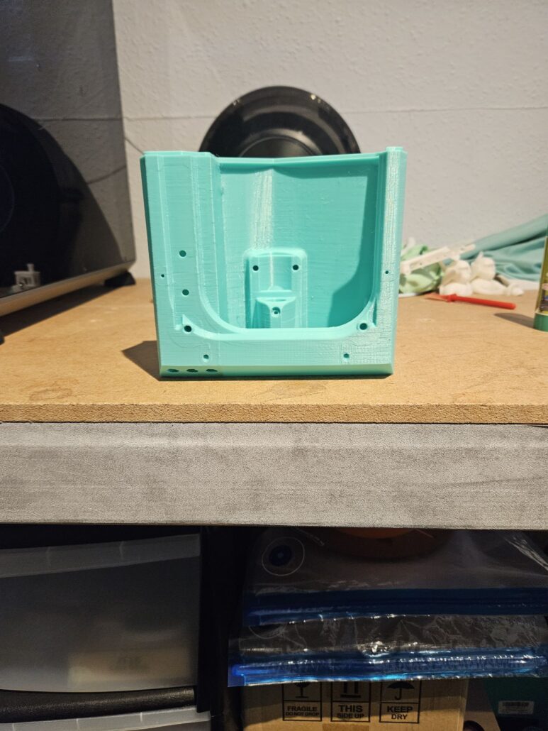 Hull sections for M Jet Sprint Boat in green PLA